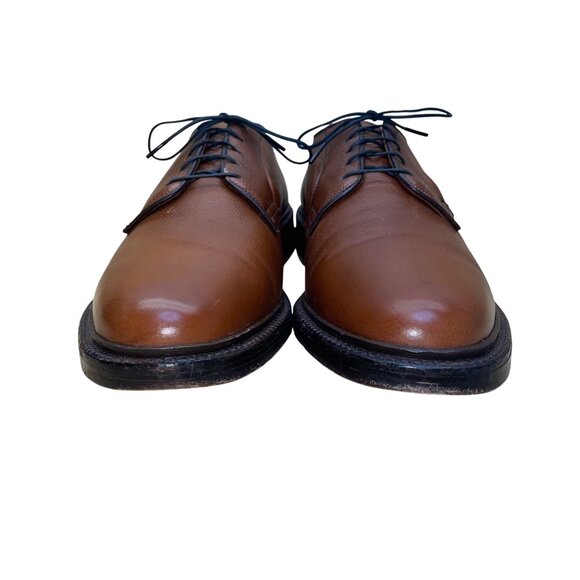 The Shoe Tree Men’s Brown Leather Lace-Up Classic Oxford Dress Shoes Size 10.5 main image 8